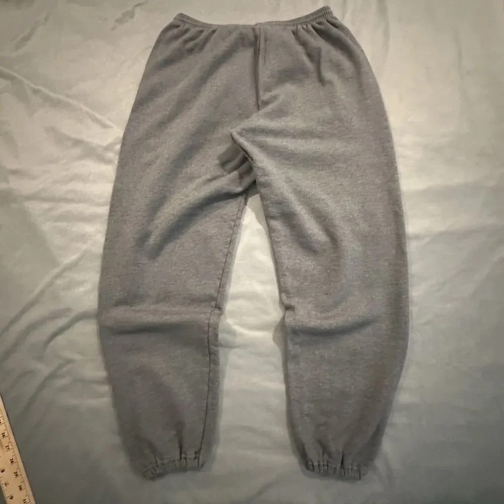 Vintage 90s Lee Heavyweight Sweatpants Mens L Cotton Made in USA Tapered Casual
